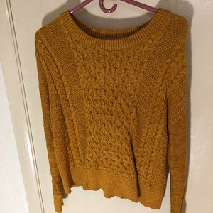 Yellow Knit Sweater